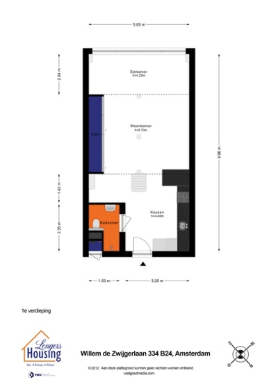 Willem de Zwijgerlaan 334B23, Amsterdam Lengers Housing